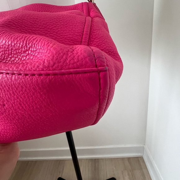 NOT AVAILABLE Kate Spade Leather Fuchsia Shoulder Bag/Crossbody Bag Hot Pink - Picture 7 of 16